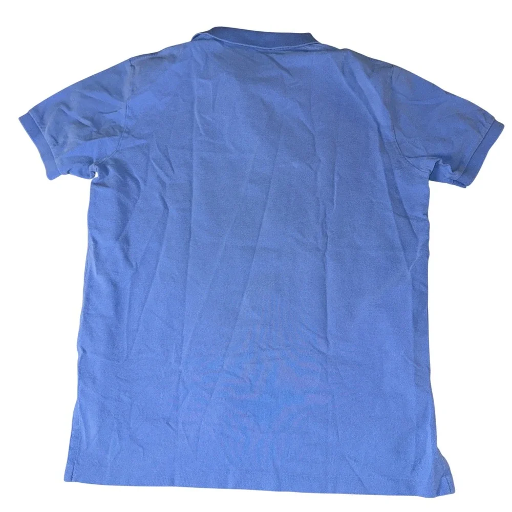 Polo Ralph Lauren Polo Shirt Large Blue Classic Fit Short Sleeve Pony Logo